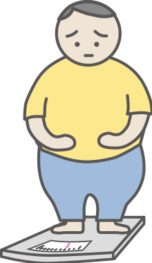肥満イラスト