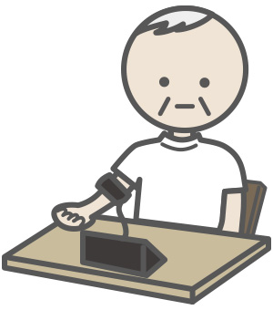 血圧測定イラスト