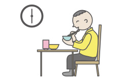 規則正しい食生活
