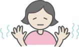 手足のふるえ