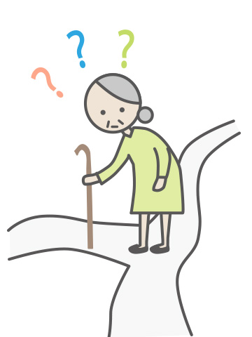 帰り道がわからなくなる