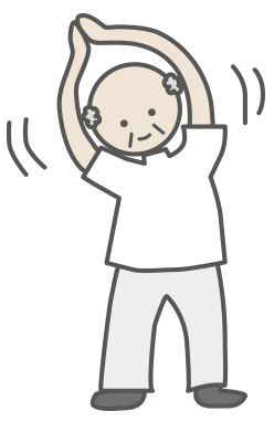 適度な運動をする